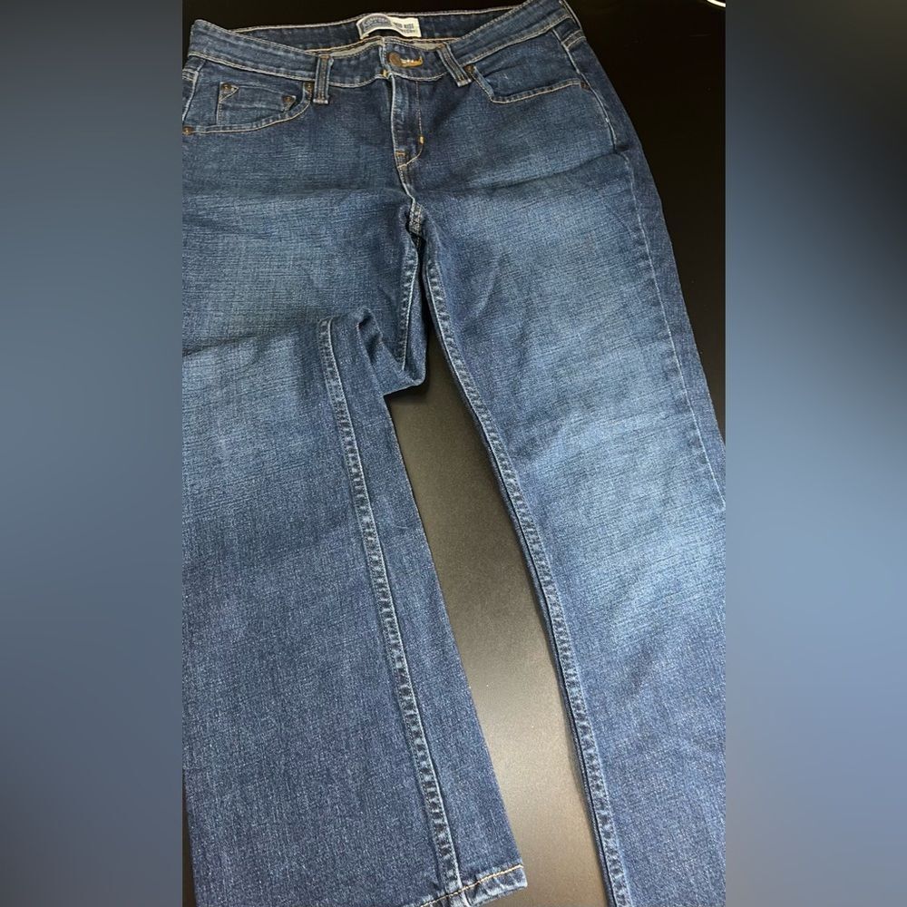 Signature by Levi Strauss Women’s Blue Mid Rise Bootcut Denim Jeans Sz 6M EUC